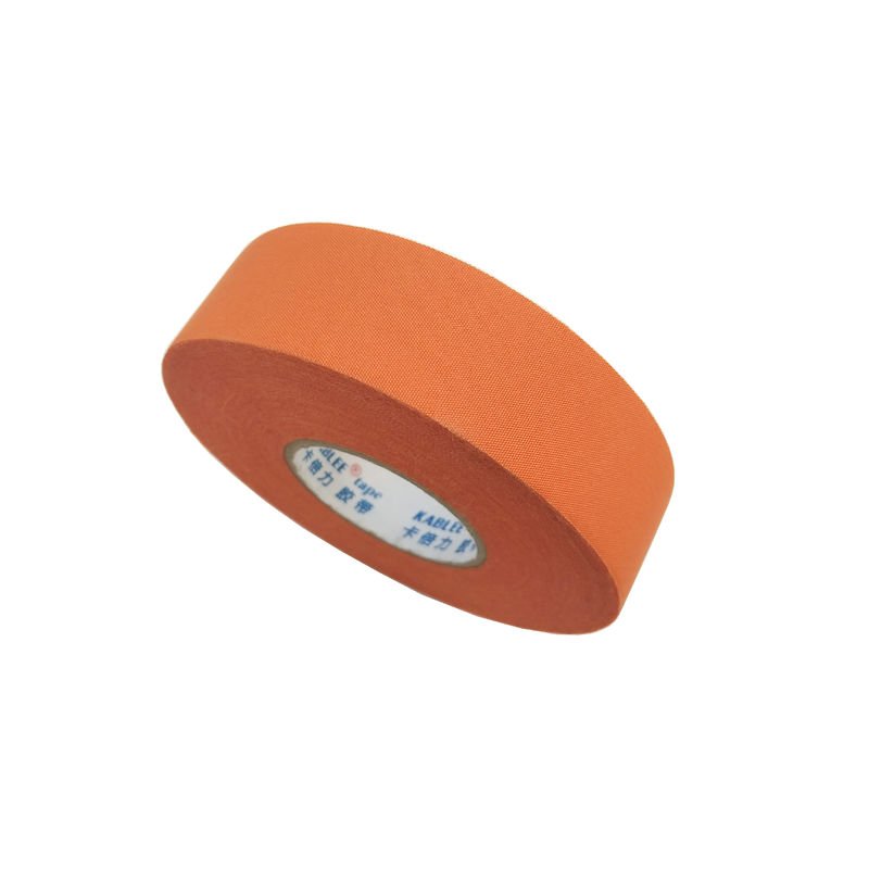 fita do chicote de fios do fio de pano de 0.25mm, cor alaranjada da fita elétrica automotivo de pano
