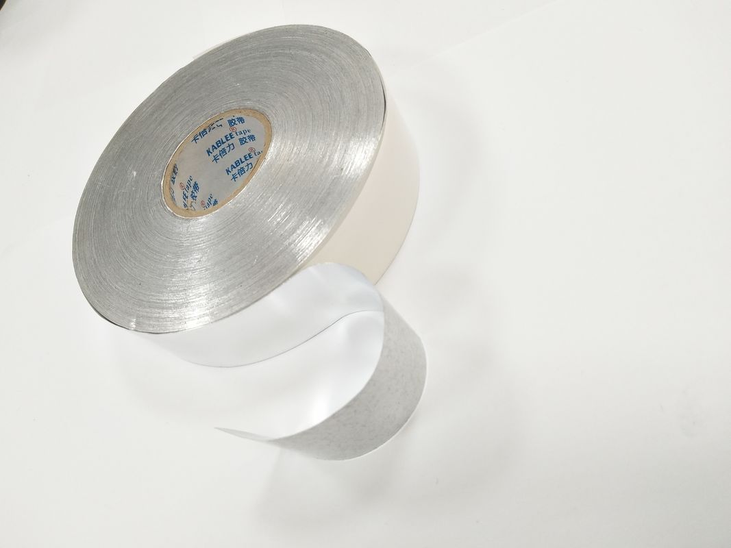 Cor de prata da fita adesiva acrílica da folha de alumínio para a selagem da isolação térmica