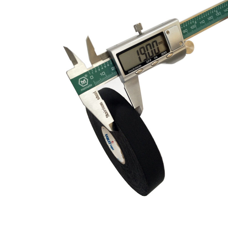 fita automotivo do envoltório do fio da cor preta de 0.35mm para a fiação da engenharia do veículo