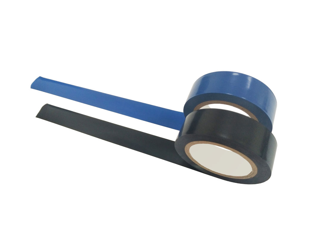 Espessura amarela alaranjada branca da cor 0.1mm do preto automotivo da fita de PVC da isolação