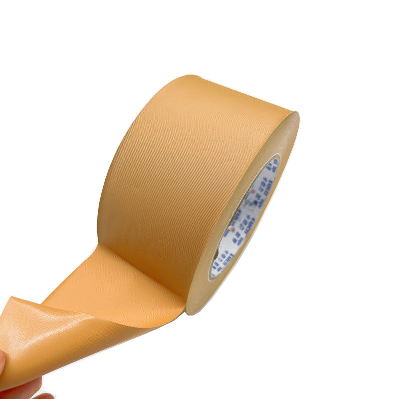 60cm Largura Faixa de embalagem de PVC fácil de rasgar Auto-aderente Cor marrom