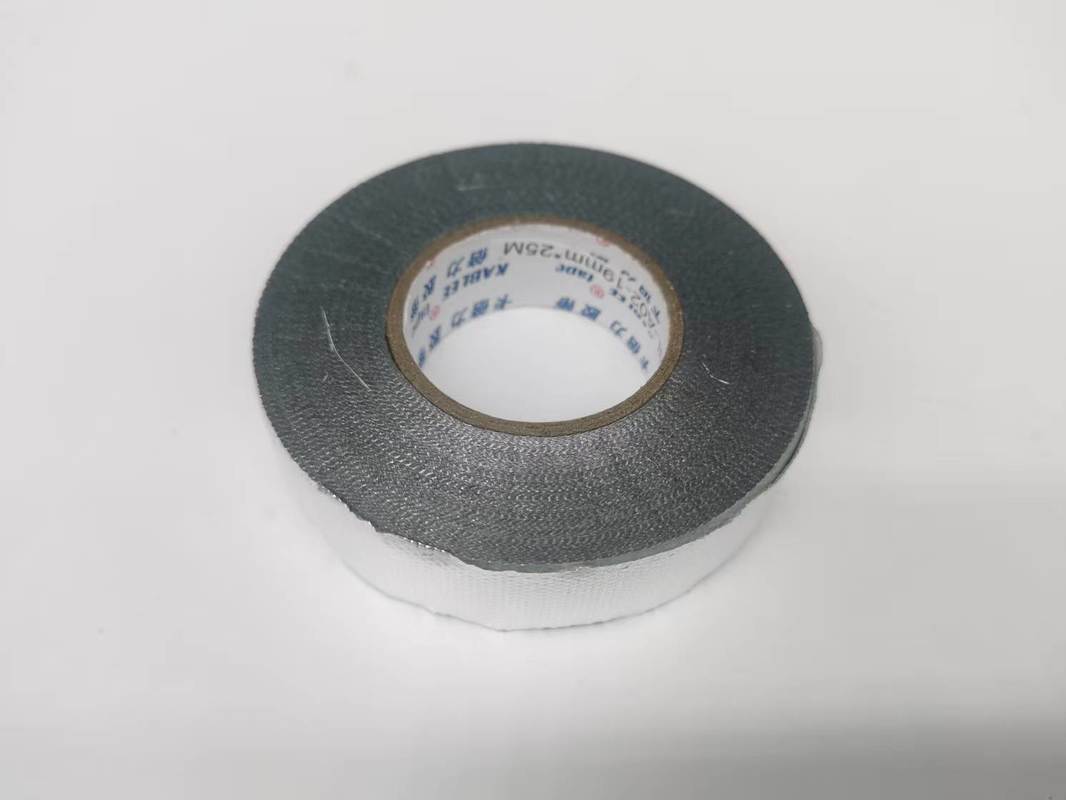 Banda de arnês de arame de automóvel preta com espessura de 0,2 mm e adesivo acrilato-copolímero durável