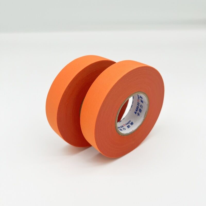 Kablee KBL T01 Cloth Tape Orange Color Easy Hand Tearable Car Wire Harness Protection
