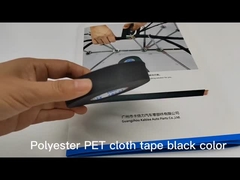 Espessura resistente UV da fita 0.2mm do envoltório do chicote de fios do fio do carro do ANIMAL DE ESTIMAÇÃO do poliéster