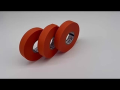 Chicote de fios automotivo alaranjado feito sob encomenda do fio que envolve o produto químico da fita resistente